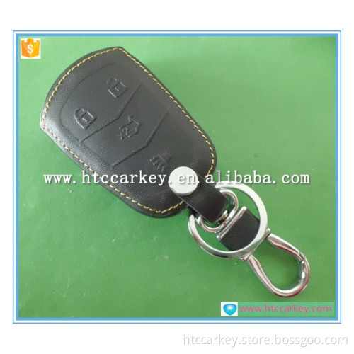 best price leather car key case for cadillac